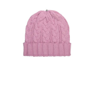 Charlie Cable Hat Infant - Cotton Candy